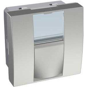Schneider Electric ALB46306N ALTIRA Priza simpla date Utp Cat.6E Rj45 Aluminiu