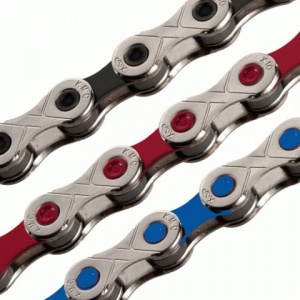 KMC Lant X9 rosu-argintiu