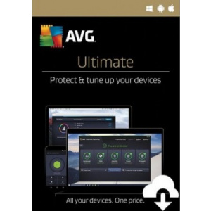 AVG Ultimate 1 Year Unlimited devices Licenta Electronica