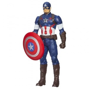 Marvel Figurina Captain America Electronic Titan Hero Tech