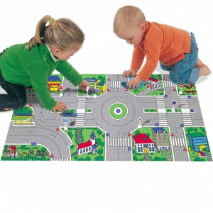 Molto Covoras de joaca City Traffic cu 25 piese