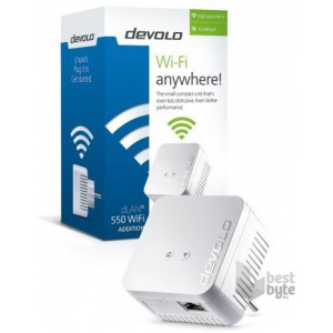 Devolo D 9631 dLAN 550 WiFi LAN, alb