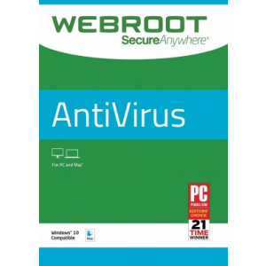 Webroot SecureAnyware AntiVirus 3 Devices Licenta Electronica