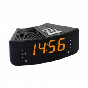 Home Ceas desteptator cu radio LTCR 02, negru, Led