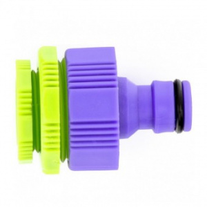 Palisad Adaptor pentru robinet 657358, filet interior 1/2-3/4-1”, ABS