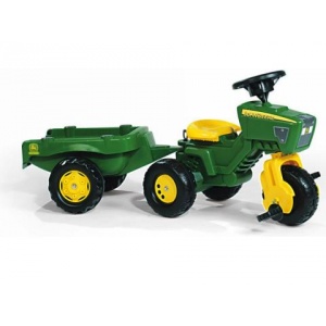 Rolly Toys Tractor cu pedale si remorca 052769