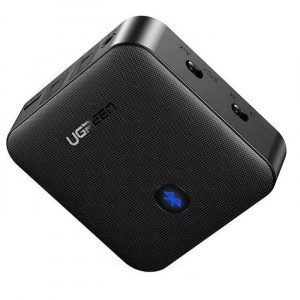 UGREEN Transmitator audio CM144, AUX, Bluetooth 5.0 aptX, Negru