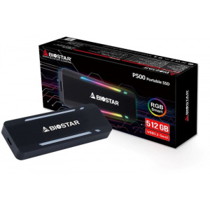 BioStar P500 RGB 512GB USB 3.2 tip C Black