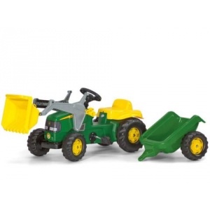 Rolly Toys Tractor cu pedale si remorca023110