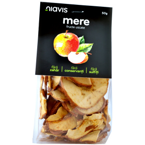 Niavis Rondele de Mere Deshidratate 50g