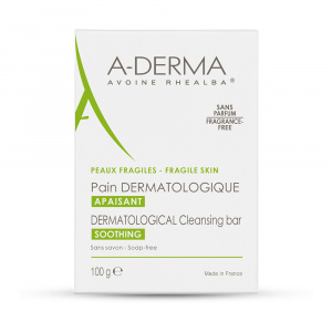 A-Derma Sapun dermatologic piele sensibila, 100g