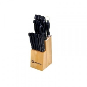 Grunberg Set cutite, 15 piese, Negru GR2515