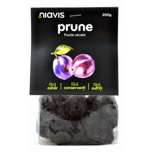 Niavis Prune Uscate Fara Samburi 200g