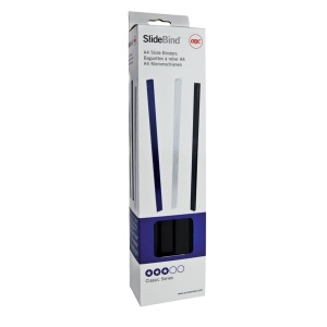 GBC Sina plastic pentru legare documente 7mm alb 50 coli 25 buc/set E46006E