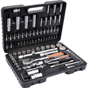 Sthor Trusa tubulare 1/2-1/4'', 94 buc, 58687