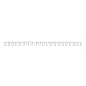 GBC Spira metalica 21 inele 6 mm A4 alb 55 coli 100 buc/set EIB165085