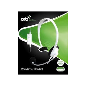 ORB Accesoriu Wired Chat Headset White Xbox One