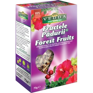 Vedda Ceai fructe de padure 75g 