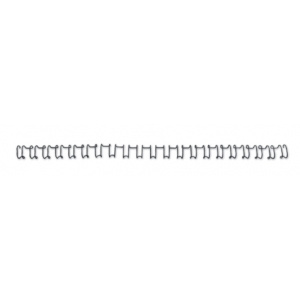 GBC Spira metalica 21 inele 8 mm A4 negru 70 coli 100 buc/set EIB165122