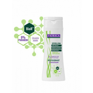 Viorica Gel-crema de dus Spirulina Revigorant, 500 ml