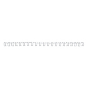 GBC Spira metalica 21 inele 8 mm A4 alb 70 coli 100 buc/set EIB165184