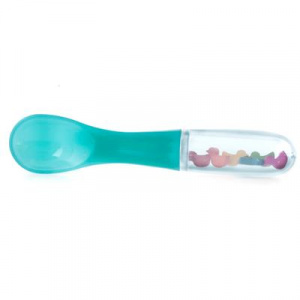 Kikkerland Lingurita pentru bebelusi - Ducky Rattle