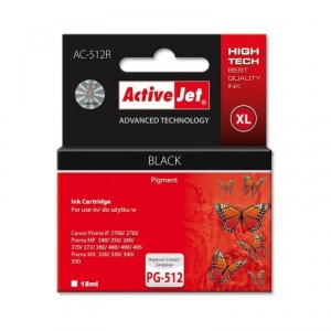 ActiveJet Cartus compatibil AC-PG512 XL pentru imprimante Canon