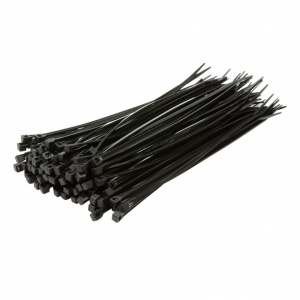 LogiLink Set 100 buc bride 100 x 2.5 mm Negru KAB0001B