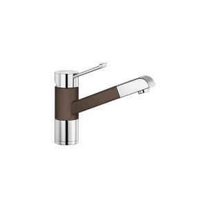 BLANCO Robinet Blancozenos-S Silgranit Cafea/Crom 517827