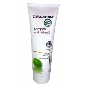 VivaNatura Sampon Antimatreata cu Rozmarin si Tea Tree 250ml