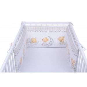 Nichiduta Set 2 aparatoare laterale Sleepy Little Bear 015 Crem