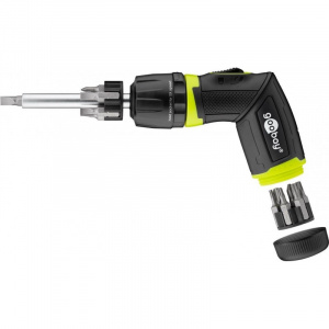 Goobay Set surubelnita cu clichet, 12 varfuri interschimbabile TOOL-KIT-SD13-GBAY