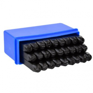 GeKo Set poansoane litere 8 mm 27 litere G01813
