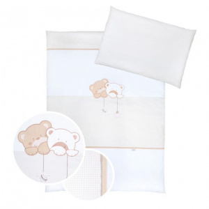 Klups Set lenjerie brodata 3 piese Star Dream - beige