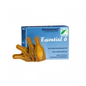 Dermoscent Essential 6 Beauty Serum Spot-on - pisici 4 x 0,6 ml