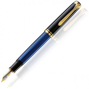 Pelikan Stilou Souveraen M800 M, negru-albastru 986737