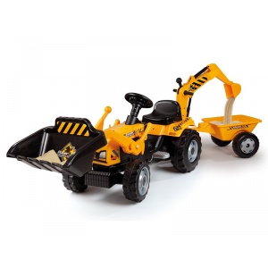 Smoby Tractor 033389 Builder Max
