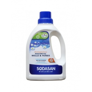 Sodasan Detergent bio lichid pentru rufe delicate, lana si matase 750-ml