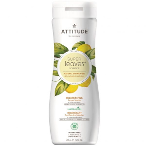 Attitude Superleaves Gel de dus – Regenerare, 473 ml