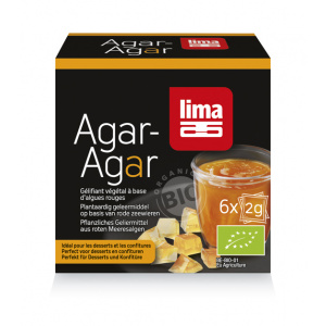 Lima Agar agar pudra bio 6x2g