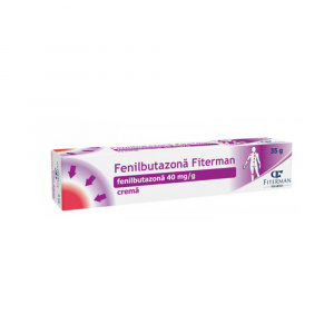 Fiterman Fenilbutazona 40 mg/g - Cremă, 35 gr