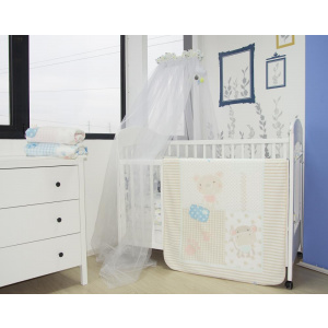 KikkaBoo Paturica pentru copii 110x80 cm Fantasia Beige