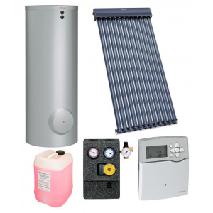 Viessmann Pachet colector solar cu tuburi vidate Vitosol 200 TM cu boiler bivalent Vitocell 300l