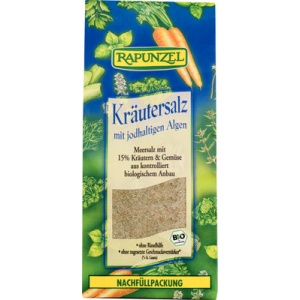 Rapunzel SARE IODATA CU 15 % IERBURI LEGUME SI ALGE 500G