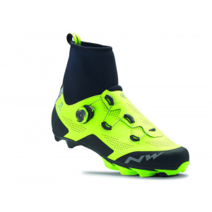 Northwave Pantofi ciclism MTB Raptor Arctic GTX Galben Fluorescent
