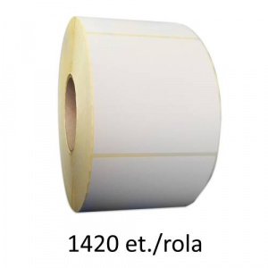 ZINTA Role etichete semilucioase 50x26 mm, 1420 et./rola - 50X26X1420-SGP