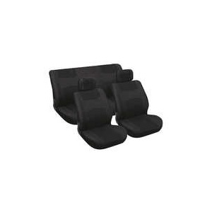 Carpoint Huse scaun Standard 6buc - Negru