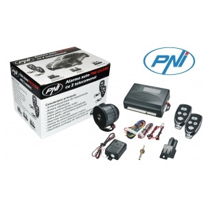 PNI Alarma auto OV288 cu 2 telecomenzi
