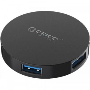 Orico HA4U-U3, 4x USB 3.0, Black