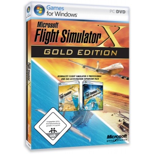 Microsoft Flight Simulator X - Gold Edition (PC)